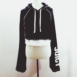 Juicy Couture black hoodie sweatshirt